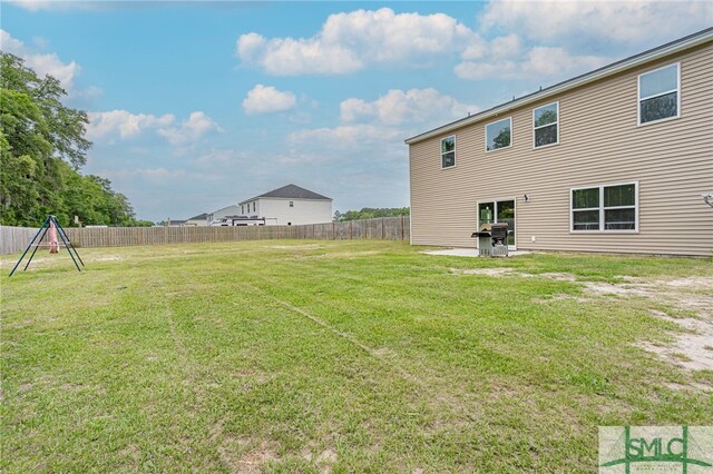 128 Greenbriar Dr, Guyton, GA 31312 - view of yard with a patio area