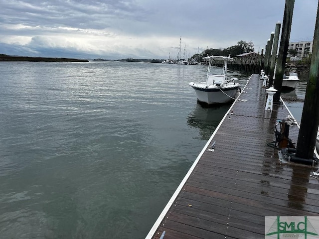 3005 River Dr Unit 401D, Savannah, GA 31404 - dock with a water view
