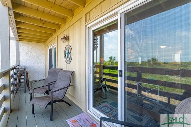 85 Van Horne Ave Unit 12A, Tybee Island, GA 31328 - view of balcony