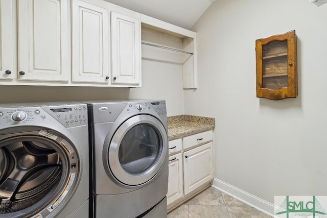 4 Honeysuckle Dr, Claxton, GA 30417 - washroom featuring cabinet space and washing machine and clothes dryer