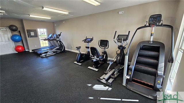 84 Marsh Salt Ln, Port Wentworth, GA 31407 - gym featuring baseboards