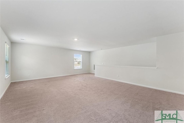 238 Sage Field Dr, Rincon, GA 31326 - spare room featuring carpet, baseboards, and recessed lighting
