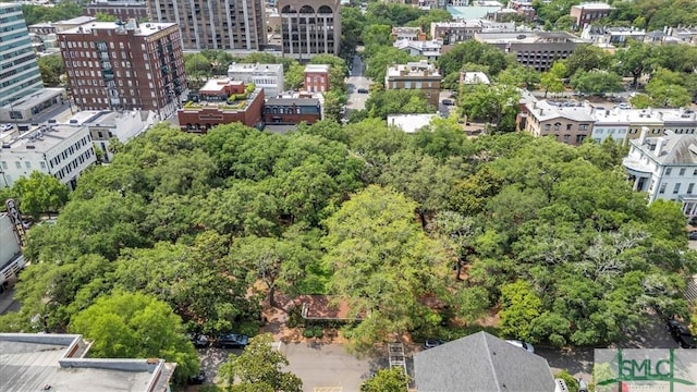 20 W Oglethorpe Ave Unit D, Savannah, GA 31401 - bird's eye view