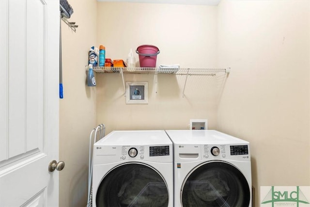 250 James Dunham Pkwy, Richmond Hill, GA 31324 - washroom featuring washing machine and clothes dryer