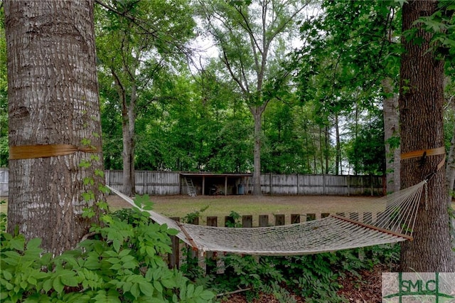 330 Central Ave, Guyton, GA 31312 - view of yard