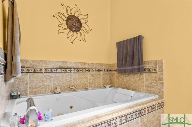 330 Central Ave, Guyton, GA 31312 - bathroom featuring a whirlpool tub