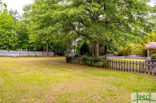 330 Central Ave, Guyton, GA 31312 - view of yard