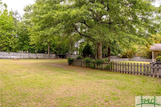330 Central Ave, Guyton, GA 31312 - view of yard