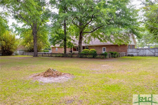 330 Central Ave, Guyton, GA 31312 - view of yard