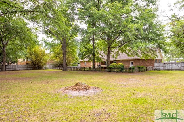 330 Central Ave, Guyton, GA 31312 - view of yard