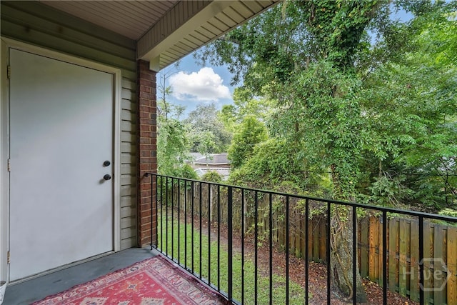 211 Edgewater Rd Unit 22, Savannah, GA 31406 - view of balcony