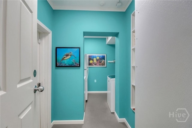 506 Butler Ave, Tybee Island, GA 31328 - corridor featuring baseboards