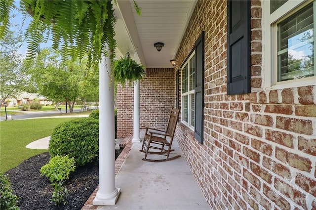 509 Braves Field Dr, Guyton, GA 31312 - view of patio with covered porch