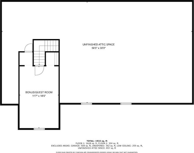 509 Braves Field Dr, Guyton, GA 31312 - property floor plan