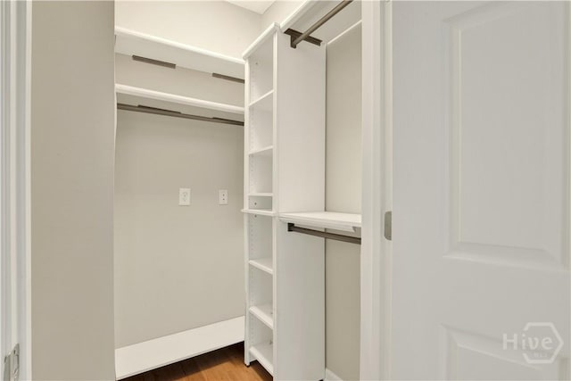 3021 Whitemarsh Way, Savannah, GA 31410 - spacious closet featuring wood finished floors