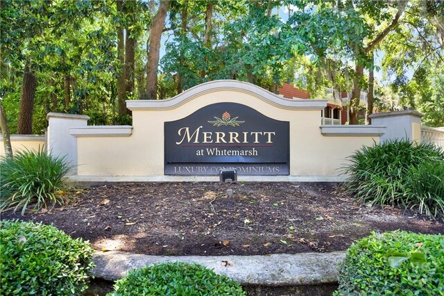 3021 Whitemarsh Way, Savannah, GA 31410 - view of community sign