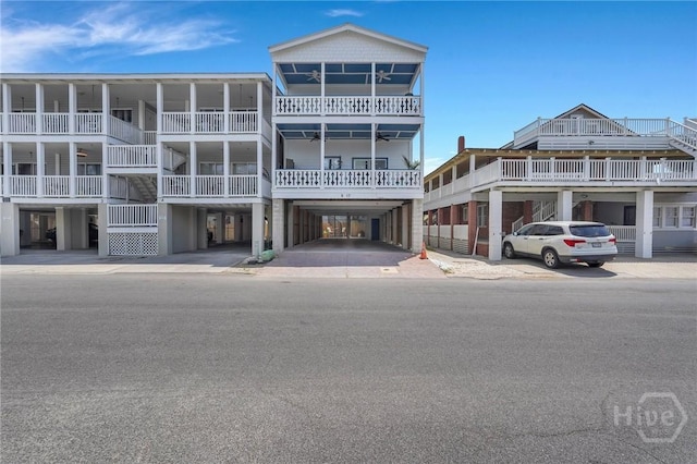 5 17th St, Tybee Island, GA 31328 - view of property featuring a carport