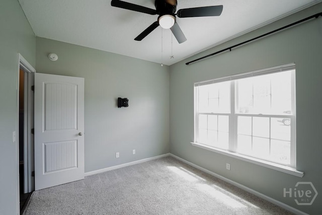 24 Daylily Ct, Hinesville, GA 31313 - unfurnished room featuring ceiling fan, baseboards, carpet, and a smoke detector