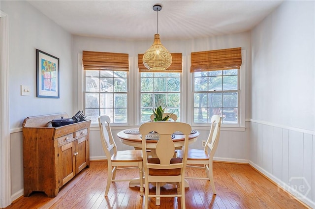 2 S Millward Rd, Savannah, GA 31410 - dining area with light wood-style flooring and healthy amount of natural light