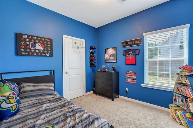 374 Bobwhite Trl NE, Ludowici, GA 31316 - bedroom featuring carpet flooring, multiple windows, and baseboards