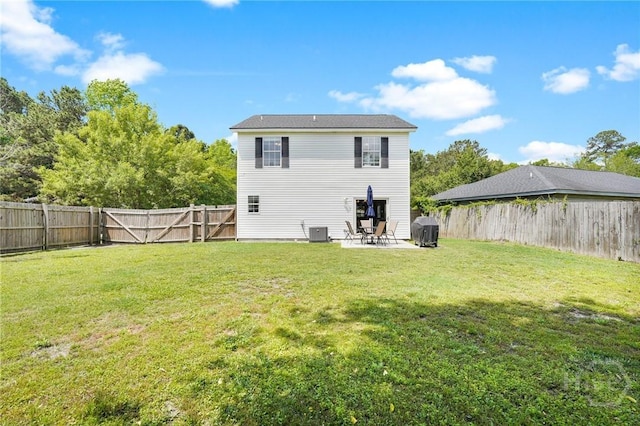 2 Mclaughlin Ct, Savannah, GA 31419 - back of house featuring a patio, a gate, and cooling unit