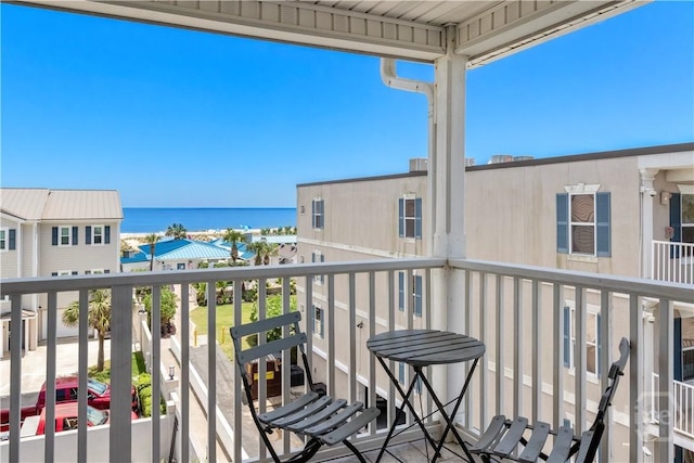 3 3rd St Unit 538, Tybee Island, GA 31328 - balcony with a water view