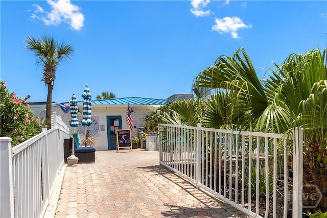 3 3rd St Unit 538, Tybee Island, GA 31328 - view of patio / terrace featuring fence