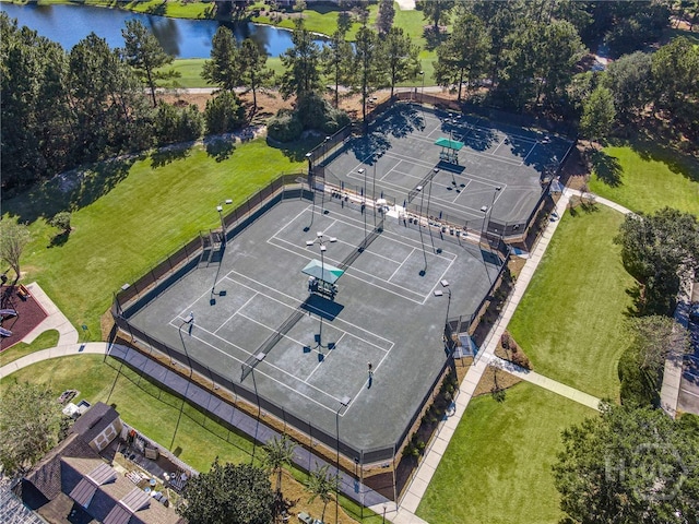 137 Harvest Hl, Pooler, GA 31322 - drone / aerial view of a nearby body of water