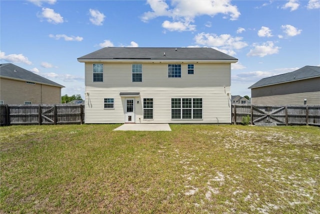 1107 Creekside Cir, Hinesville, GA 31313 - back of house featuring a patio
