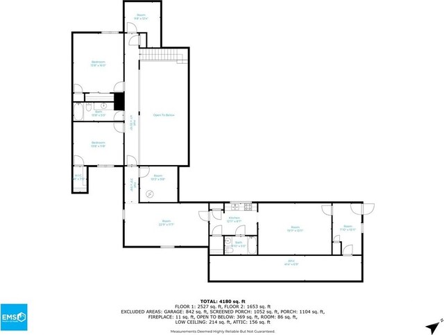 2402 Easy St, Savannah, GA 31406 - home floor plan