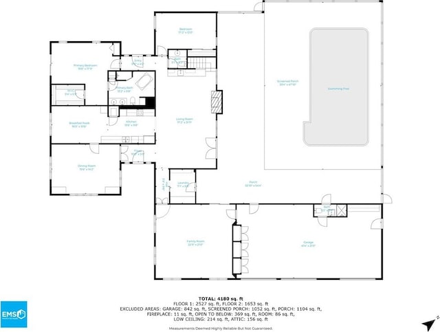 2402 Easy St, Savannah, GA 31406 - property floor plan