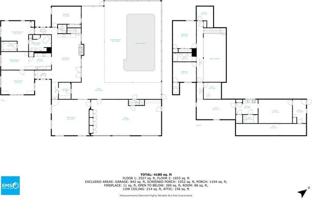 2402 Easy St, Savannah, GA 31406 - floor plan / room layout