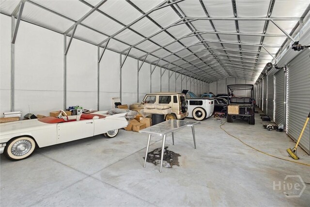 525 Elkins Cemetery Rd, Guyton, GA 31312 - view of garage