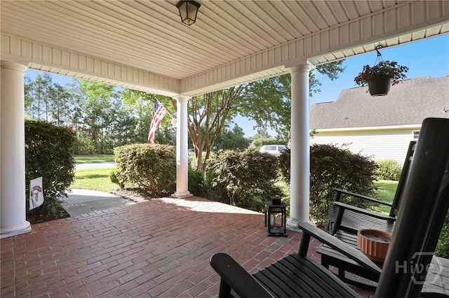 view of patio / terrace