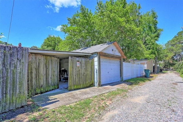 2120 E 39th St, Savannah, GA 31404 - detached garage with driveway and fence