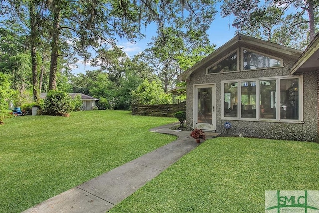 156 Lansing St, Brunswick, GA 31525 - view of grassy yard