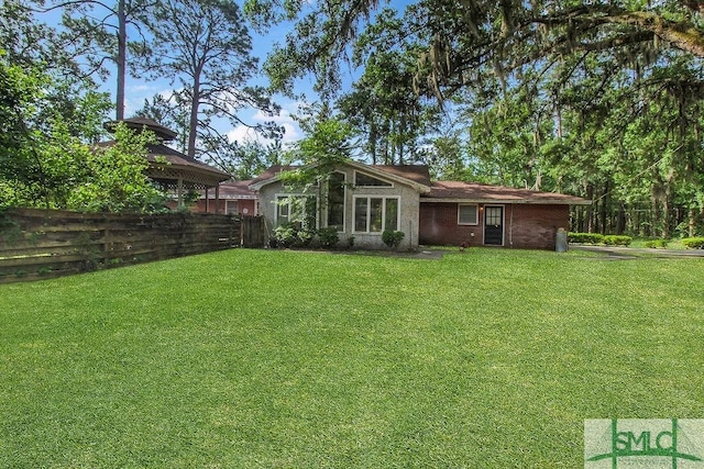 156 Lansing St, Brunswick, GA 31525 - view of rear view of property