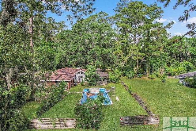 156 Lansing St, Brunswick, GA 31525 - aerial view of property and surrounding area