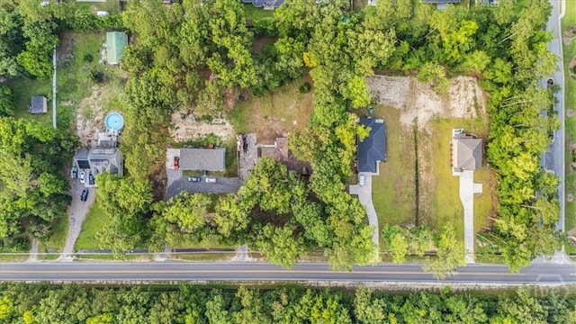 aerial view of property and surrounding area