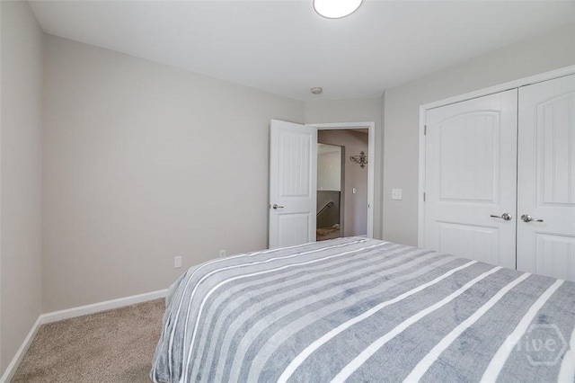 417 Keiffer Dr, Rincon, GA 31326 - bedroom featuring carpet floors, baseboards, and a closet
