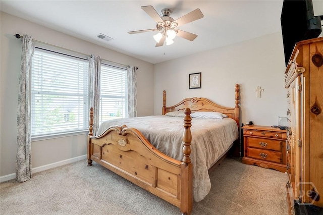 417 Keiffer Dr, Rincon, GA 31326 - carpeted bedroom featuring baseboards and ceiling fan