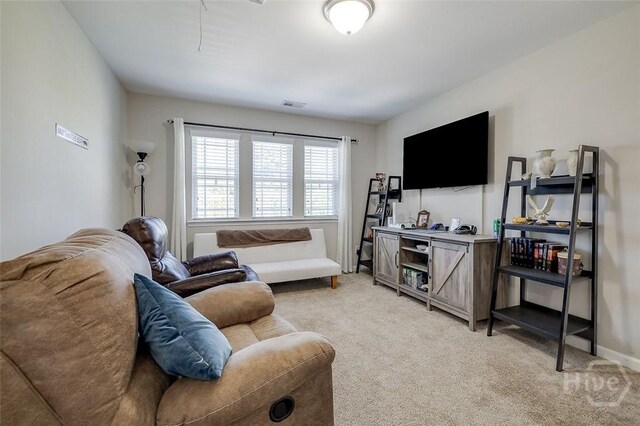 417 Keiffer Dr, Rincon, GA 31326 - living area featuring light carpet