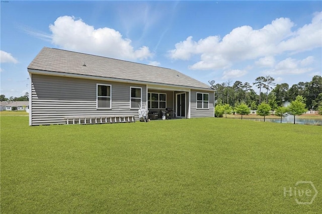 203 Merganser Dr, Pooler, GA 31322 - rear view of house featuring a yard