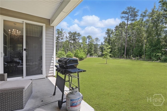 203 Merganser Dr, Pooler, GA 31322 - view of grassy yard featuring view of scattered trees