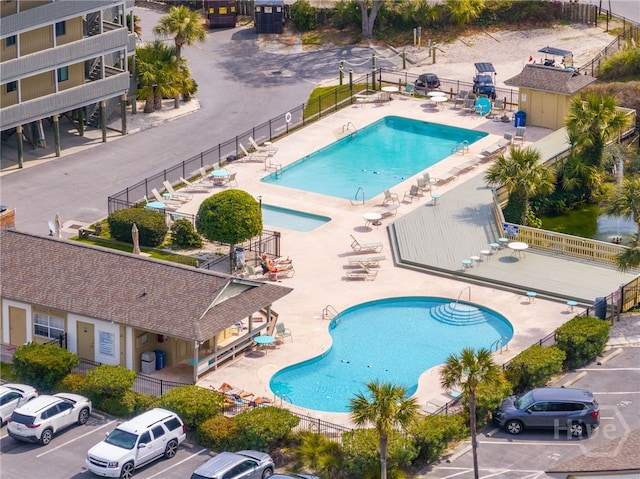 85 Van Horne Ave Unit 25C, Tybee Island, GA 31328 - community pool featuring fence and a patio