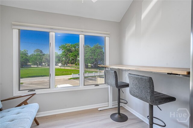 3005 River Dr Unit 209B, Savannah, GA 31404 - office featuring wood finished floors and baseboards
