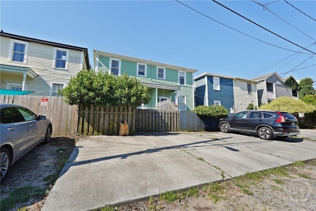 542 E Gaston St Unit A, Savannah, GA 31401 - view of front of house with fence
