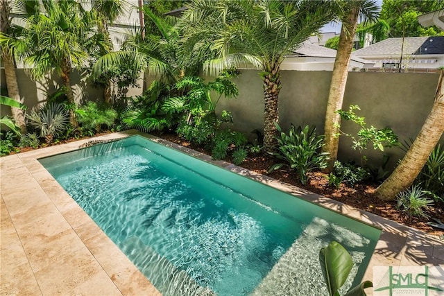 102 E 38th St, Savannah, GA 31401 - view of pool featuring a fenced backyard