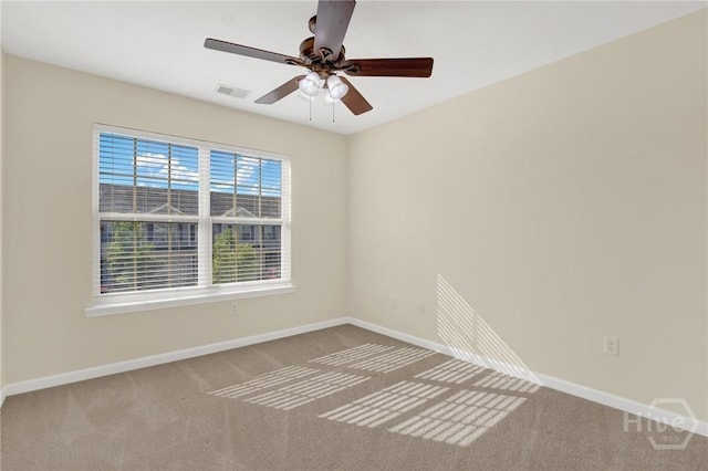 450 Canyon Oak Loop, Richmond Hill, GA 31324 - carpeted empty room featuring baseboards and a ceiling fan