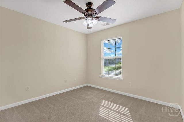 450 Canyon Oak Loop, Richmond Hill, GA 31324 - carpeted empty room with baseboards and a ceiling fan